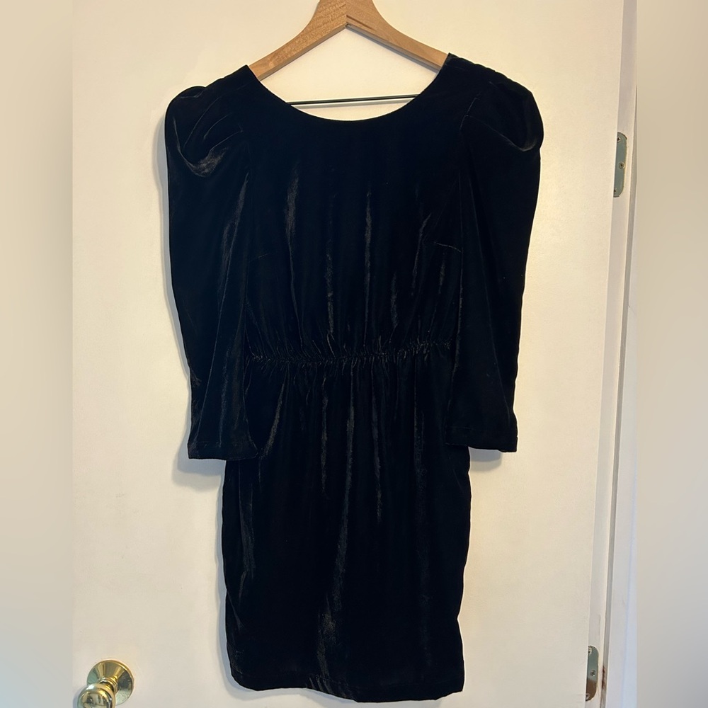 Frank and Oak velvet dress (xs)